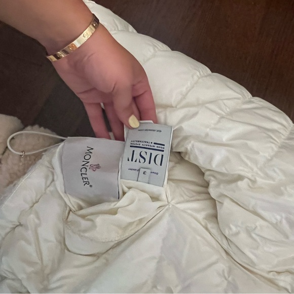 moncler reversible coat so cute! size 3 - Picture 8 of 10